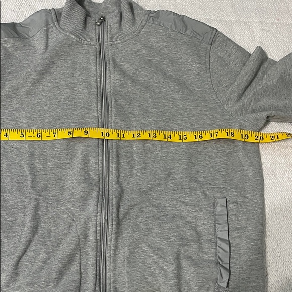 Michael Kors Men's Zip-Up Gray Sweater - Picture 4 of 4